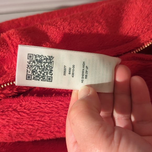 NWOT Women's True Religion Red Sherpa Jacket and Sweatpants, size XL - Picture 5 of 11